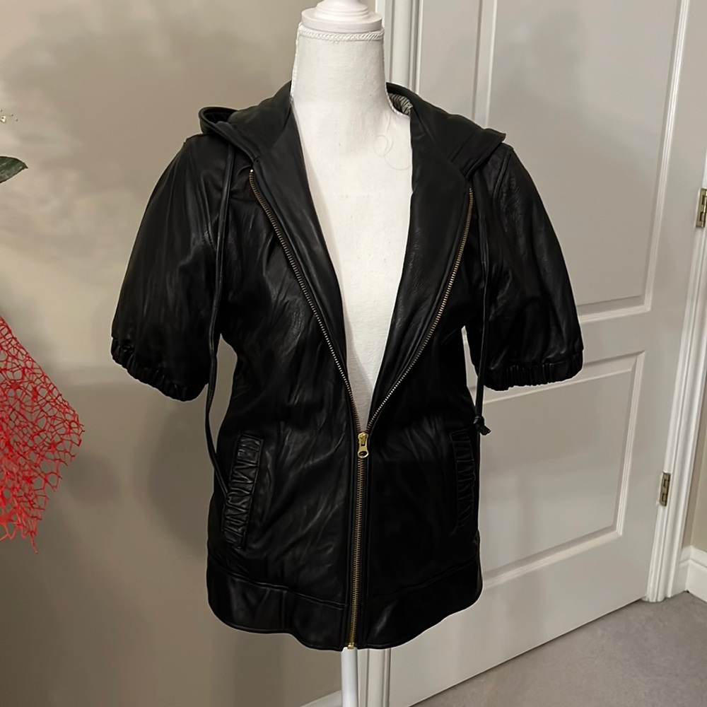 Leather jacket